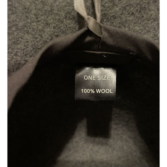 Wool Classic Elegant French Style Betmar (red) Flower (Gray) Bow Hat Bundle - Picture 7 of 7